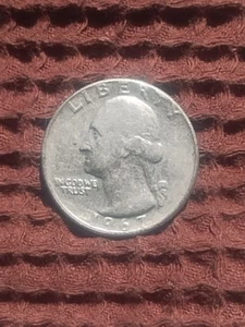 RARE! 1967 Washington Quarter No Mint mark. - Picture 1 of 2