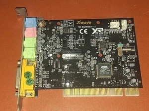 SCHEDA AUDIO PCI LABWAY XWAVE A571-T20 LWHA571-T2 NO SOUND BLASTER CARD SONORA - Bild 1 von 1