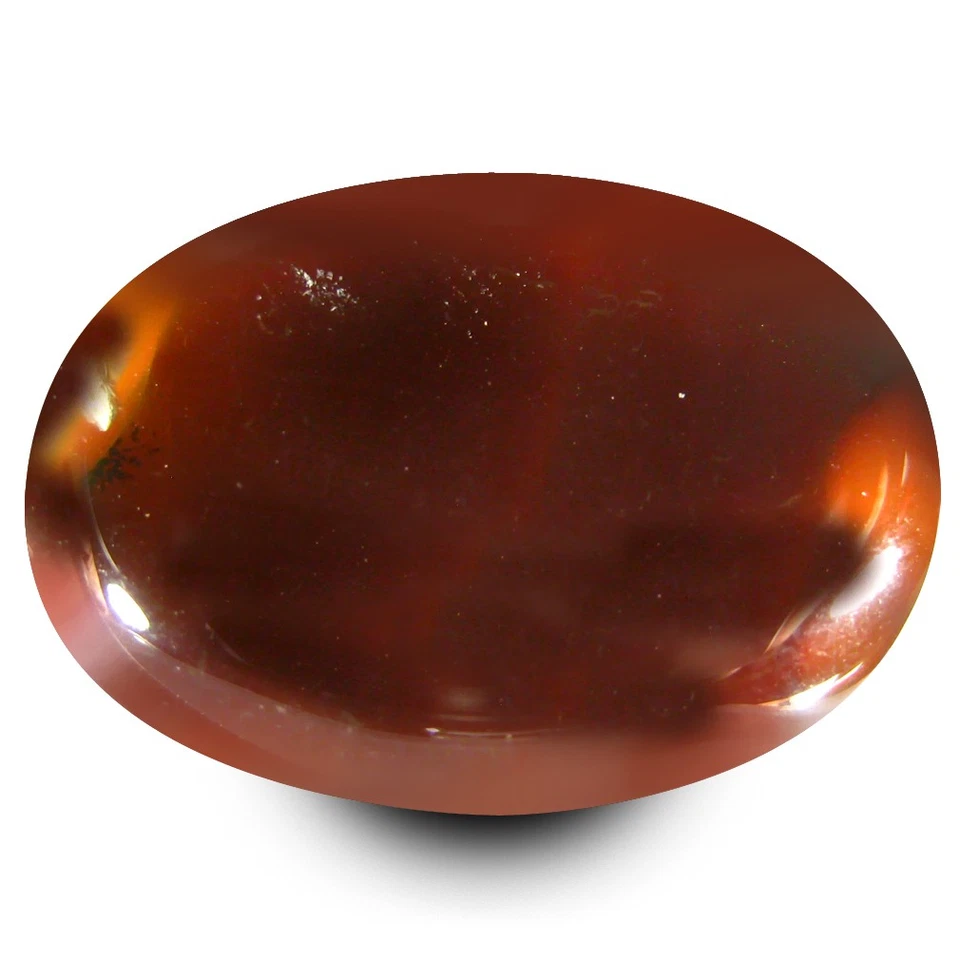 31.25 ct Oval Cabochon Shape Outstanding Scenic Patterns Banded Agate Crystals - Image 1 of 1