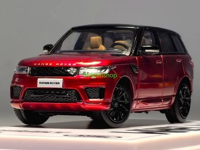 GB WHELART 1:64 2018 Red Range Rover Sports SUV Model Diecast Collect Car  - Image 1 of 4