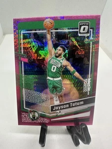 2023-24 Panini Donruss Optic - Jayson Tatum #140 Pink Hyper Prizm B1-11 - Bild 1 von 2