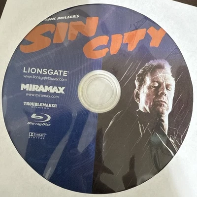 Sin City (Blu-ray, 2005) disc only - Image 1 of 4