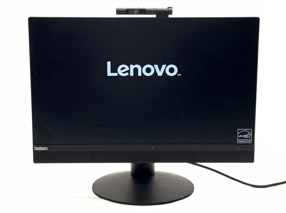 Lenovo ThinkCentre M820z AIO Computer PC 22" i3-8100 3.6GHz QC 250GB SSD 4GB - Image 1 of 4