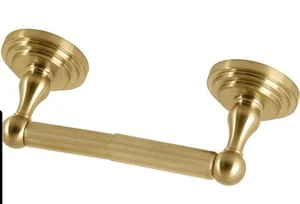 BA2718BB Milano Toilet Paper Holder, Brushed Brass 8.88 x 3.19 x 2.63 - Picture 1 of 3