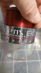 Quantum Optix 80 Spinnrolle SPULE mit neuer Schnur NEU --- NUR SPULE --- NEU - Bild 1 von 7