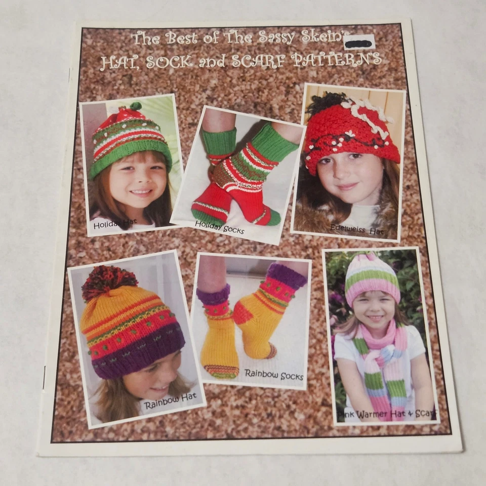 Children's Hat, Sock and Scarf Patterns The Best of the Sassy Skeins  - Image 1 of 1