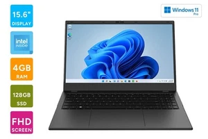 Kogan Atlas 15.6" Full HD Intel N100 USB-C Laptop with Windows 11 Pro (128GB), - Picture 1 of 10