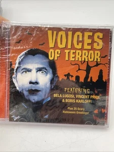 Voices of Terror CD 2011 Bella Lugosi, Vincent Price, Boris Karloff Halloween - Bild 1 von 2