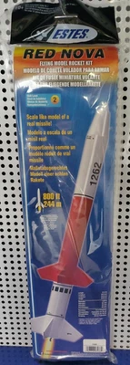 Estes Red Nova #7266 New Model Rocket Kit Free Shipping! No Reserve! - Image 1 of 4