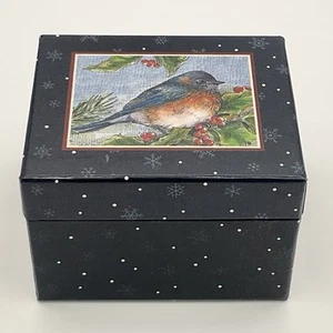 Lang and Wise Bluebird Ornament Sheri Buck Baldwin Art Rare New Old Stock 1999 - Bild 1 von 7