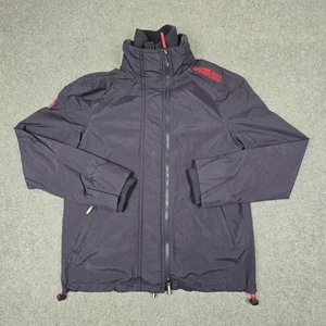 Superdry Jacket Mens XLARGE blue original windcheater long sleeve Size XL - Picture 1 of 7