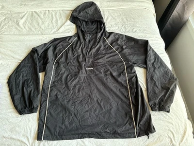 Stussy Hoodie Pullover Windbreaker Black 3M Size 2XL - Image 1 of 4