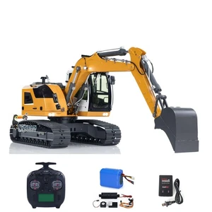 US Stock 1/14 RTR Metal RC Hydraulic 2Arm Digger Excavator R920 JDM-208 ST8 ESC - Picture 1 of 12