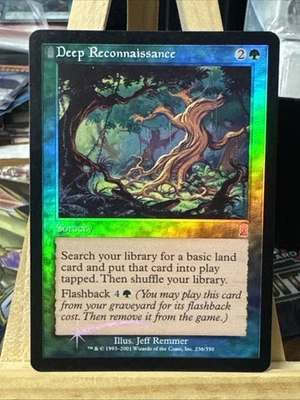MTG *Deep Reconnaissance Foil X1* (MP) Odyssey Magic the Gathering Free Shipping - Image 1 of 2