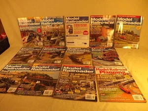 MODEL RAILROADER MAGAZINES 2014--- JANUARY-NOVEMBER, PLUS ANNUAL 13 ISSUES - Picture 1 of 8