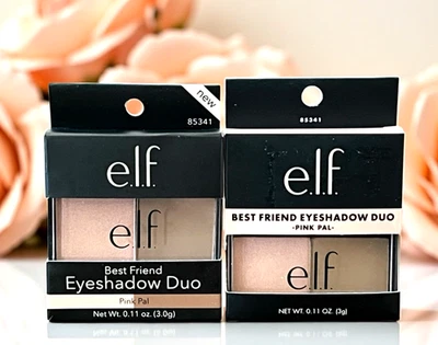 Elf Best Friend Eyeshadow Duo 2 PINK PAL -New in the Box - Image 1 of 3