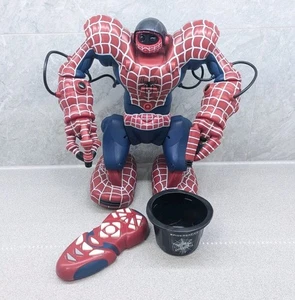 Wowwee Marvel Spiderman Spidersapien Robosapien Robot RC Remote Control & Tub - Picture 1 of 16