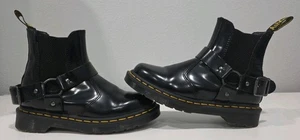 Dr. Martens Chelsea Wincox Glattleder Schnalle Stiefel Herren Größe 5 Damengröße - Bild 1 von 10