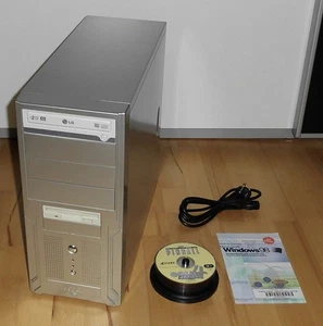Retro PC 1833 MHz Windows 98 SE und Spiele - Bild 1 von 11