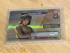 Star Wars Unlimited: Secrets of Power Showcase Governor Pryce Leader NM - Picture 1 of 2