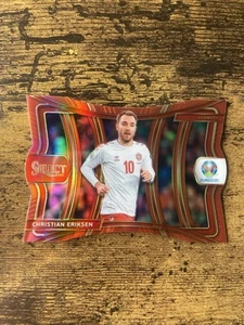 2020 Panini Select UEFA Euro Mezzanine Die-Cut Red Prizm /65 Christian Eriksen - Bild 1 von 2