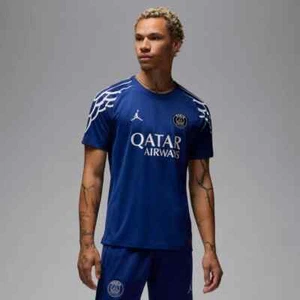 Nike PSG Jordan 2024/25 Match Fourth Soccer Jersey Blue HJ0865-493 US S - 3XL - Picture 1 of 14
