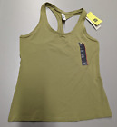 All in Motion Women's Active Essential Racerback Tank Top Olive Green Size XXL