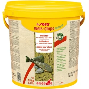 10 L sera Wels- Chips / Futterchips (3,8 kg) für Ancistrus und L-Welse 00517 - Bild 1 von 1