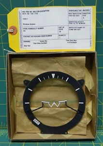 Astronautics Corp. of America Miniature Airplane Dial 103611, 6610-00-128-7725 - Picture 1 of 5