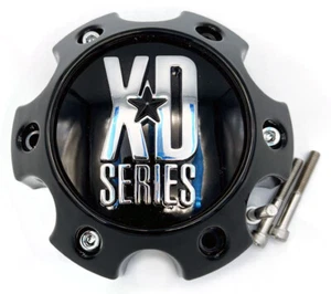 KMC Gloss Black Center Cap 1079L140GB, 6x135mm Ford - Picture 1 of 6