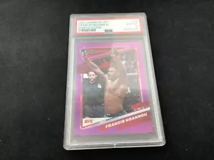 2022 Panini Donruss UFC lila Flut Francis Ngannou #39 PSA 10 - Bild 1 von 3