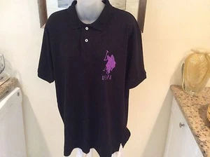 NEW US POLO ASSN MEN'S ATHLETIC CLASSIC GOLF BIG PONY SHIRT T-SHIRT Sz LARGE - Picture 1 of 5