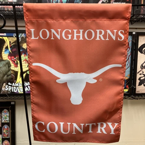 Texas Longhorns Garden Flag 12x18 Two Sided Cover