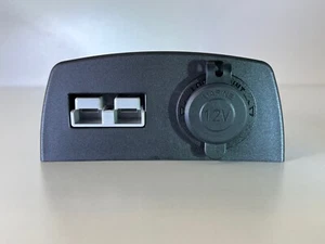 50A ANDERSON PLUG + 12V POWER OUTLET SOCKET CIGARETTE LIGHTER SURFACE MOUNT AU - Picture 1 of 5