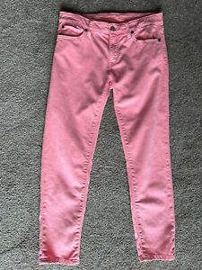 Pink Ralph Lauren Jeans Denim & Supply Crop Skinny Size 28