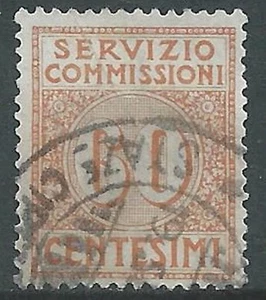 1913 REGNO SERVIZIO COMMISSIONI USATO 60 CENT - SC2 - Picture 1 of 1