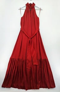 Banana Republic Women's Red Twisted Maxi Dress Size S - Picture 1 of 10