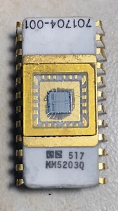 National MM5203Q 2K Vintage White Ceramic EPROM - Picture 1 of 1