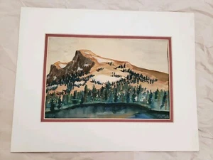 Artist Tyle Water Colors Landscape Original - Picture 1 of 12