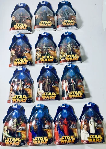 Star Wars Lot Revenge Of The Sith 3.75 Collection 13-24 SEALED NEW Lot Of 13 Cover
