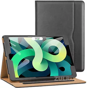 Leather Stand Smart Flip Case For iPad 10.2" 10.9" Air 2 3 4 9.7"10.5 Pro Mini 5 - Picture 1 of 5