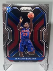 2020-21 Panini Prizm Isaiah Stewart RC Rookie Base Prizm #254 Detroit Pistons - Bild 1 von 5