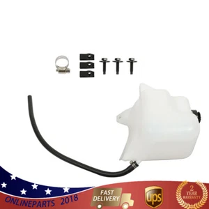 For Chevy GMC C/K Series GM Truck Pickup 81-87 Overflow Radiator Tank+Cap White - Picture 1 of 13