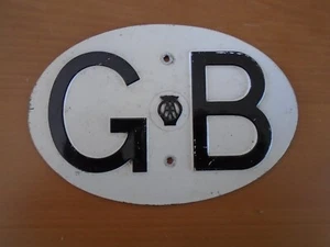 ORIGINAL AA GB TOURING BADGE / SIGN - 1950S 1960S - Picture 1 of 2