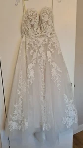 wedding dress size 12 - Picture 1 of 16