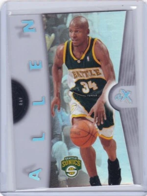 2006 Fleer eX Basketball Acetate Card #37 Ray Allen - NM-Mt - Image 1 of 2