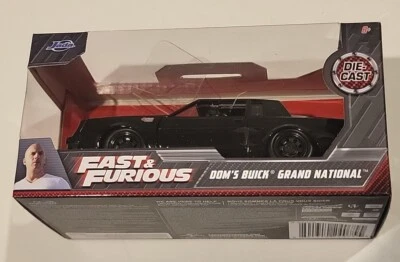 Fast and Furious Dom's Buick Grand National 1:32 Die Cast Car Jada  - Image 1 of 4
