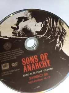 SONS OF ANARCHY SEAS1 DISC2 DVD DISC ONLY USED TESTED FREESHIP NOTRACKING - Picture 1 of 1