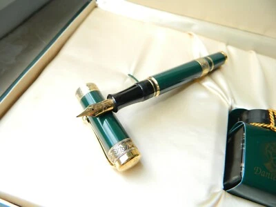 Aurora Dante Alighieri LIMITED EDITION 0101/1919 Italy 18k 750 Gold Nib - Bild 1 von 4