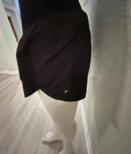 Old Navy Active schwarze Go-Dry Sportshorts/Umstands-Roll-Over-Taille Größe XS - Bild 1 von 6
